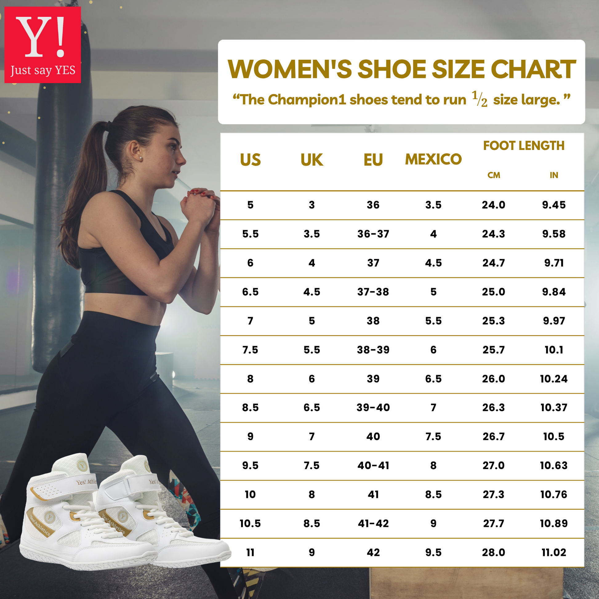 WomensWrestlingShoeSizeChart