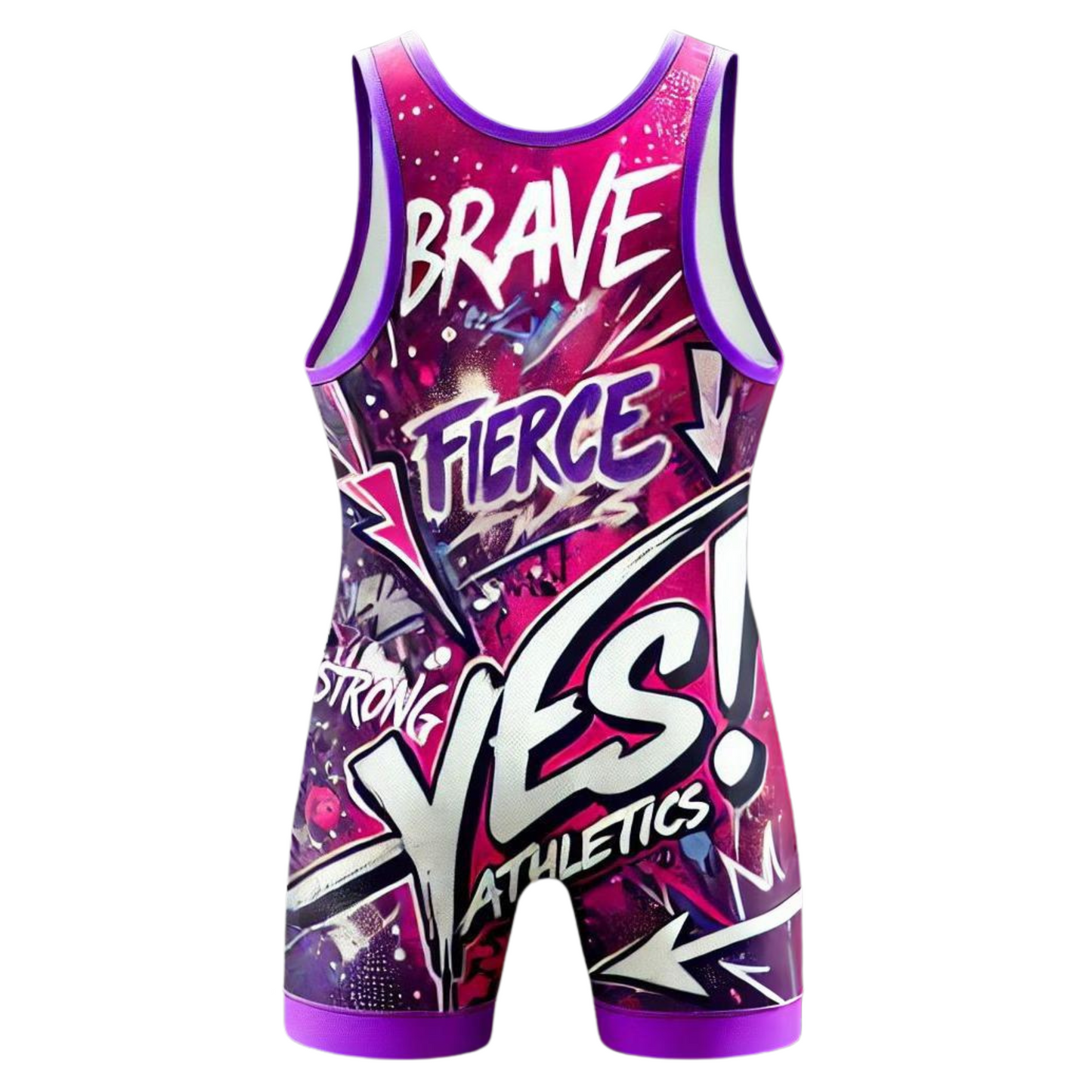 Warrior Women's Wrestling Singlet – Period Protection Available