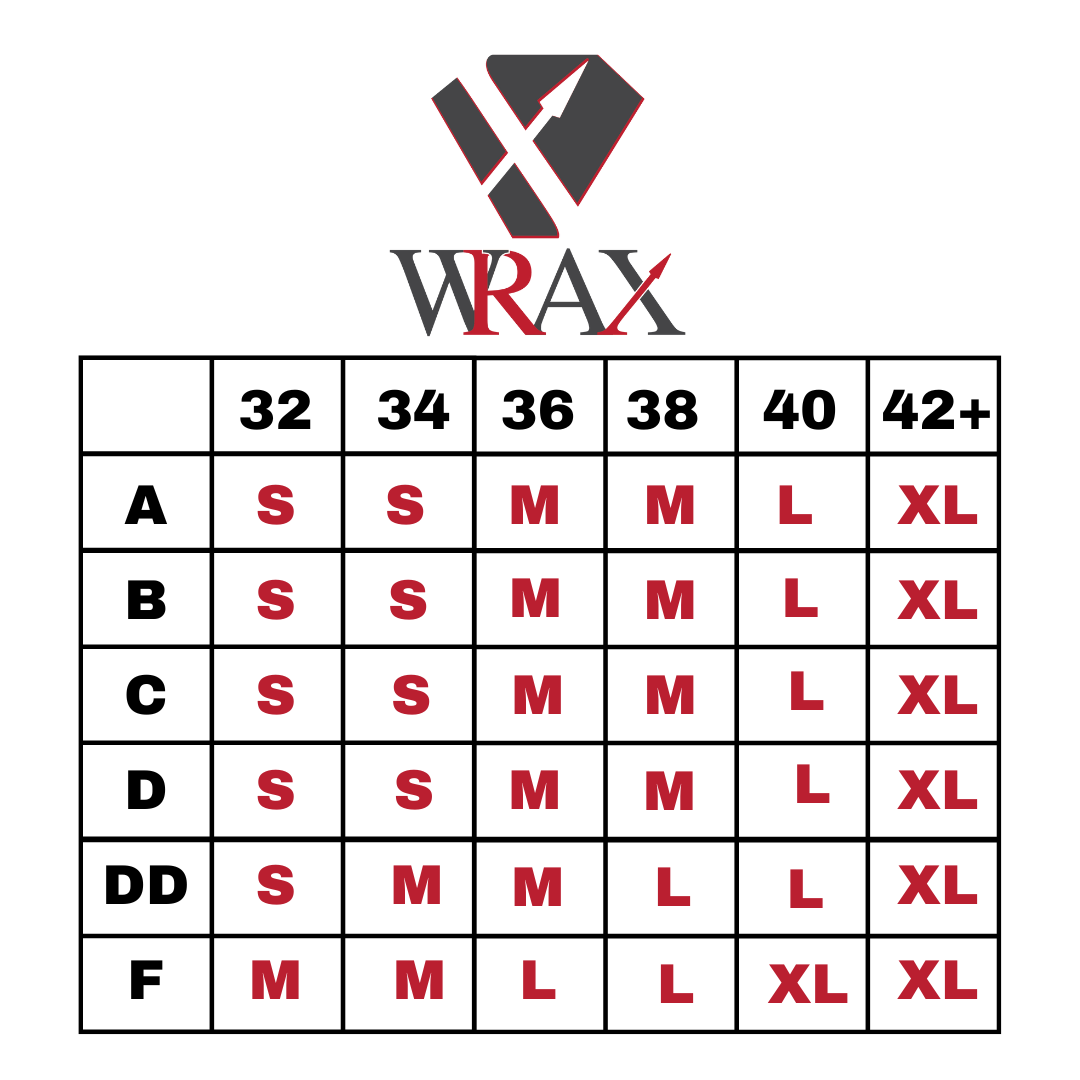 Wrax Apex No Shift No Slip Sports Bra