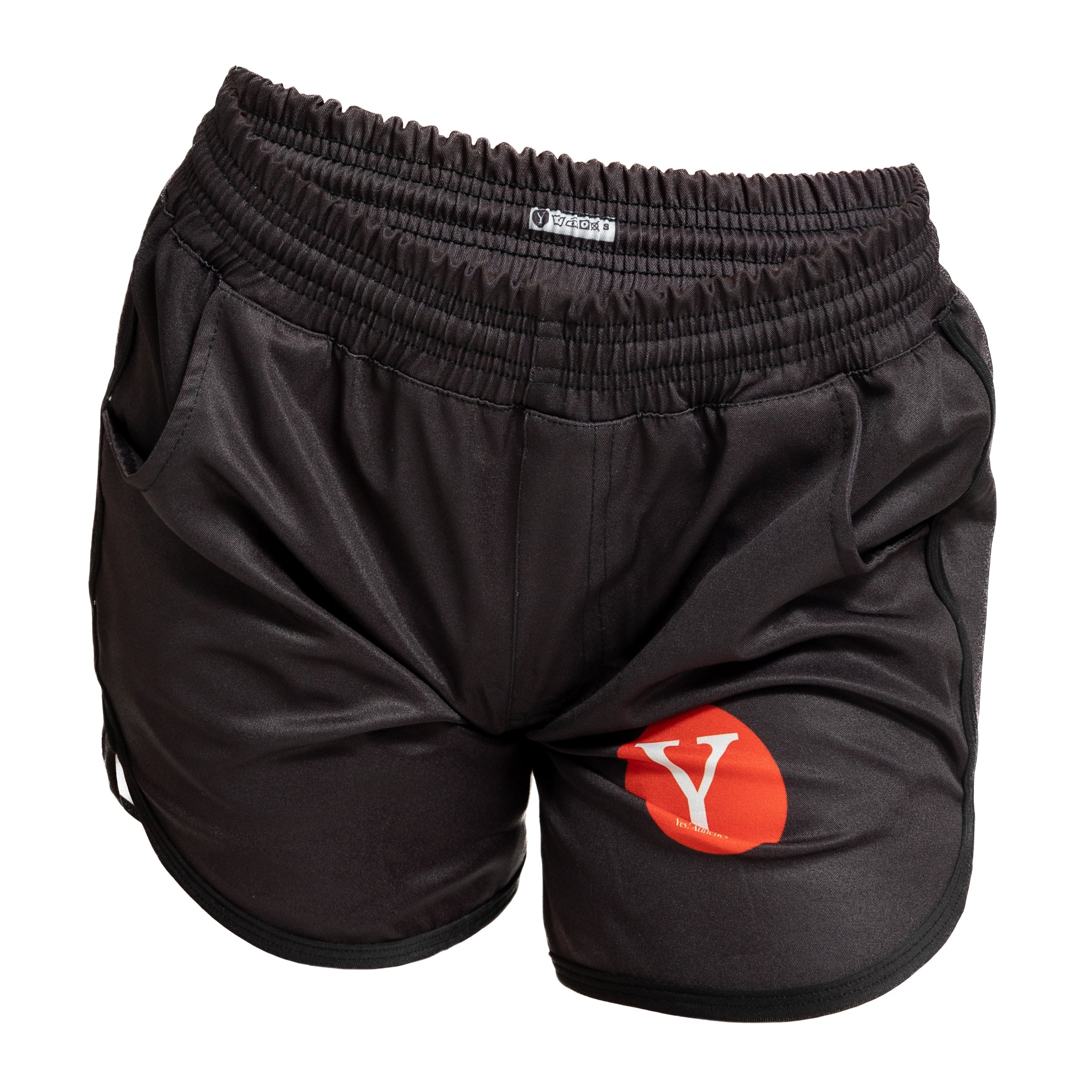 Yes! Athletics - Sport Shorts in Black and White Colors-
