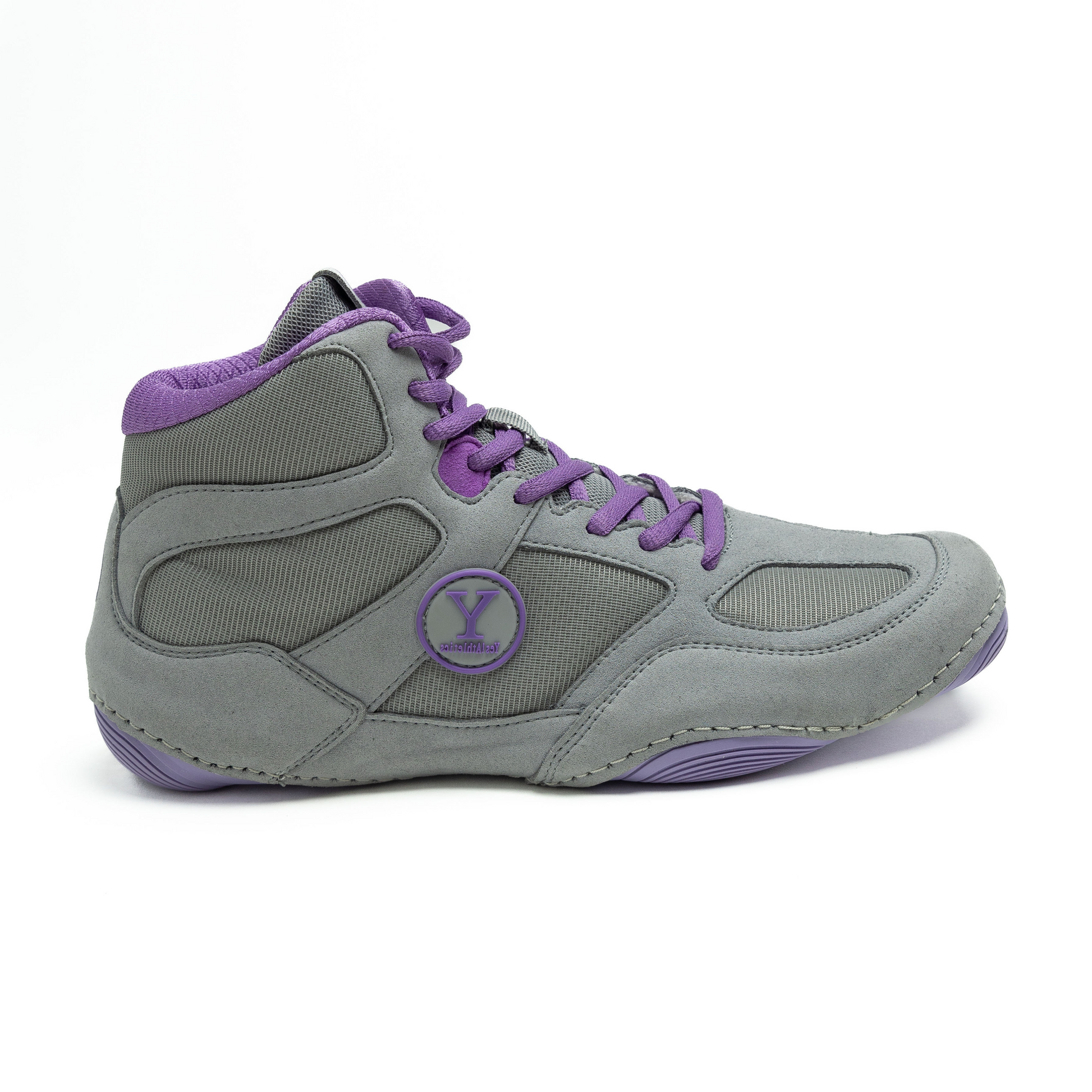 Grey_Purple_Wrestling_Shoe