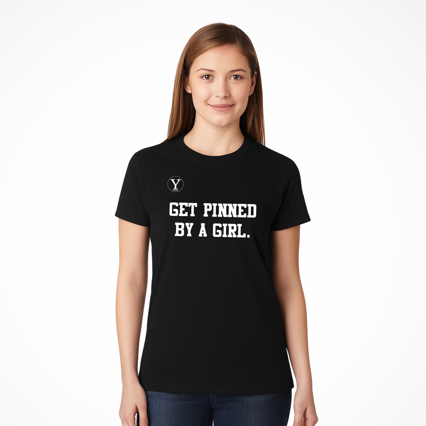 Get Pinned By A Girl Tee - Yes! Athletics USA