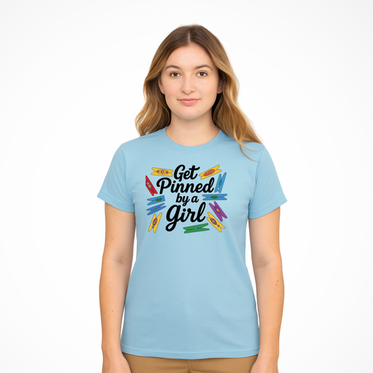 Get Pinned By A Girl Tee