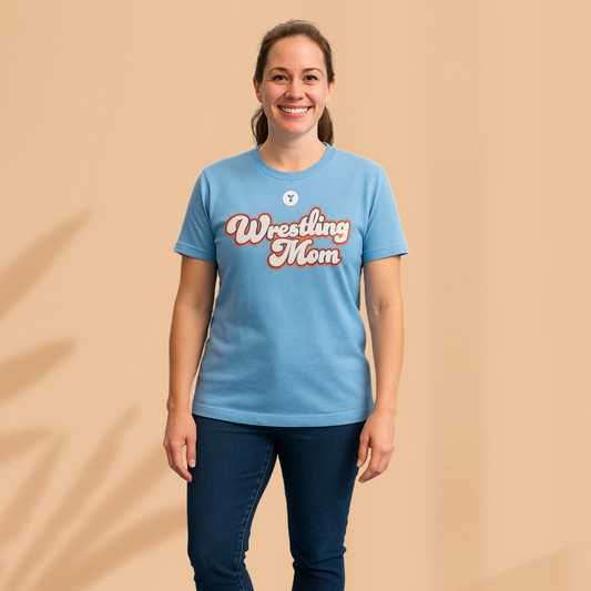 Wrestling Mom/Grandma Tee Shirt