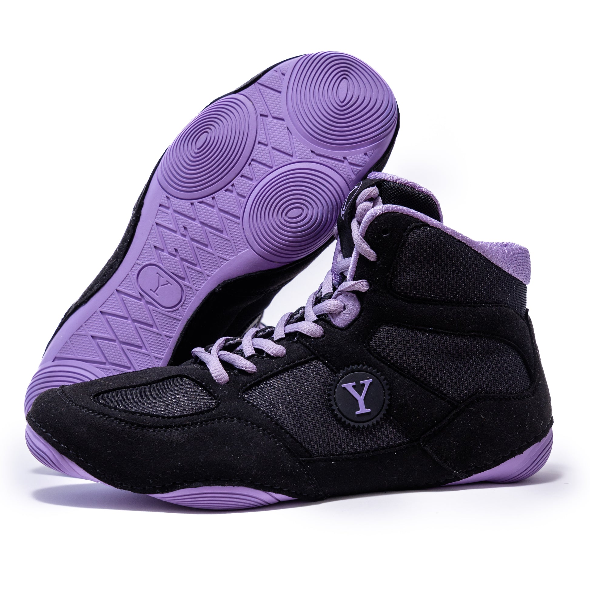 Purple_Black_WrestlingShoes
