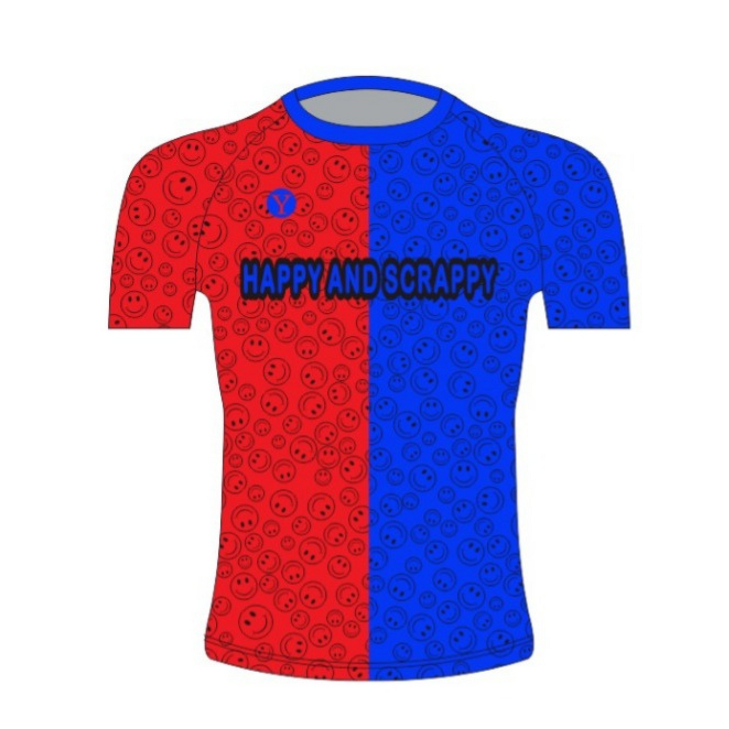 No-Gi BJJ Rash Guard & Shorts Set – Happy & Scrappy