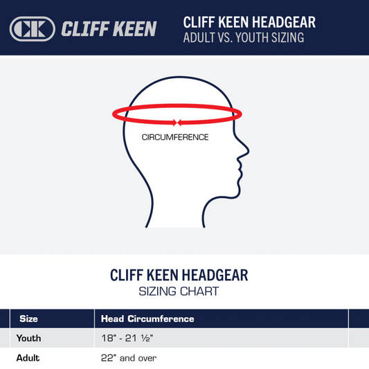 Cliff Keen Youth Tornado Wrestling Headgear – Scarlet