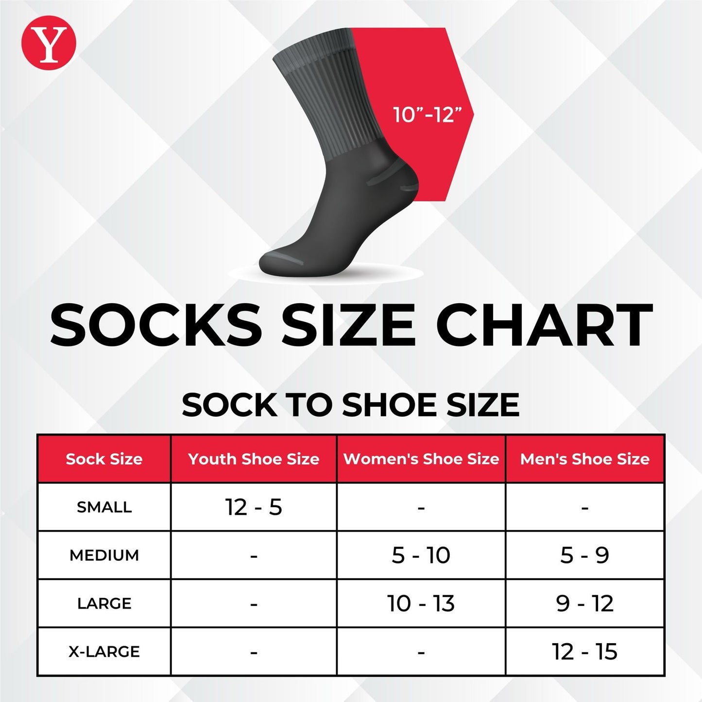 Multisport Athletic Crew Socks - Made in the USA - Yes! Athletics USA