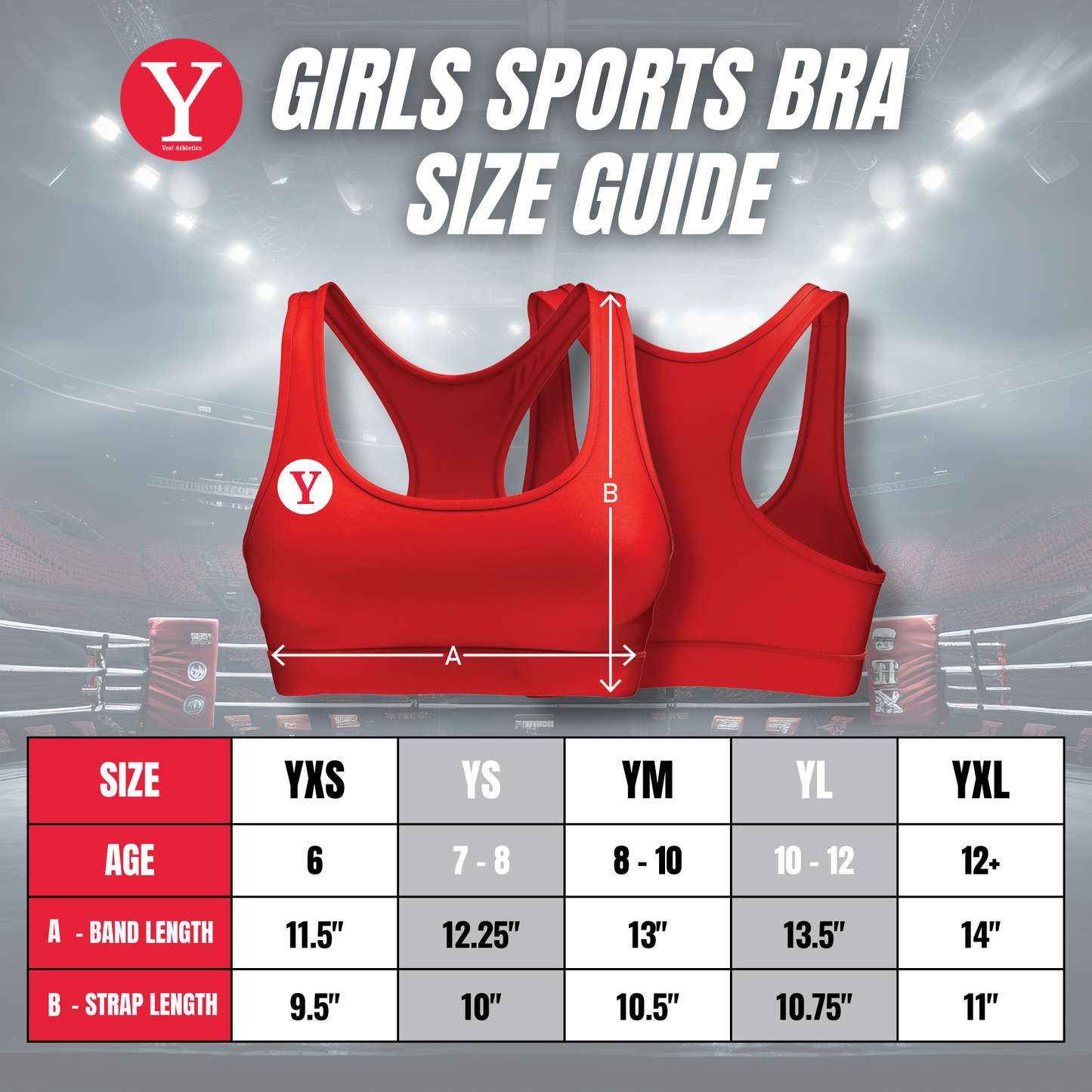Wrestle Like A Girl Sports Bra
