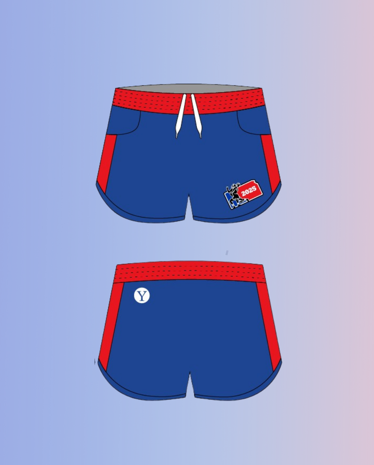 USAW Kansas Sublimated Women's Shorts - Yes! Athletics USA