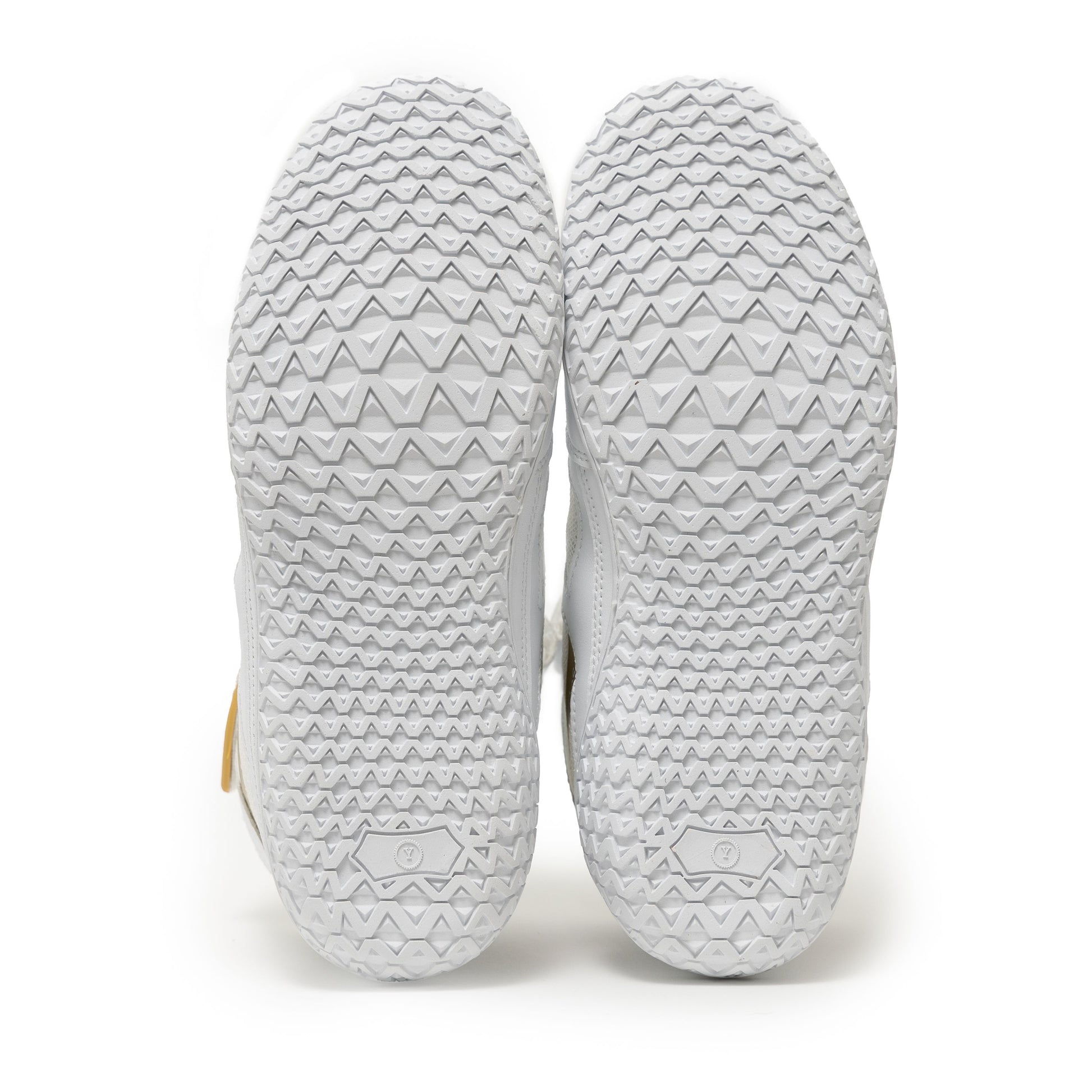 Bottoms of wrestling shoes