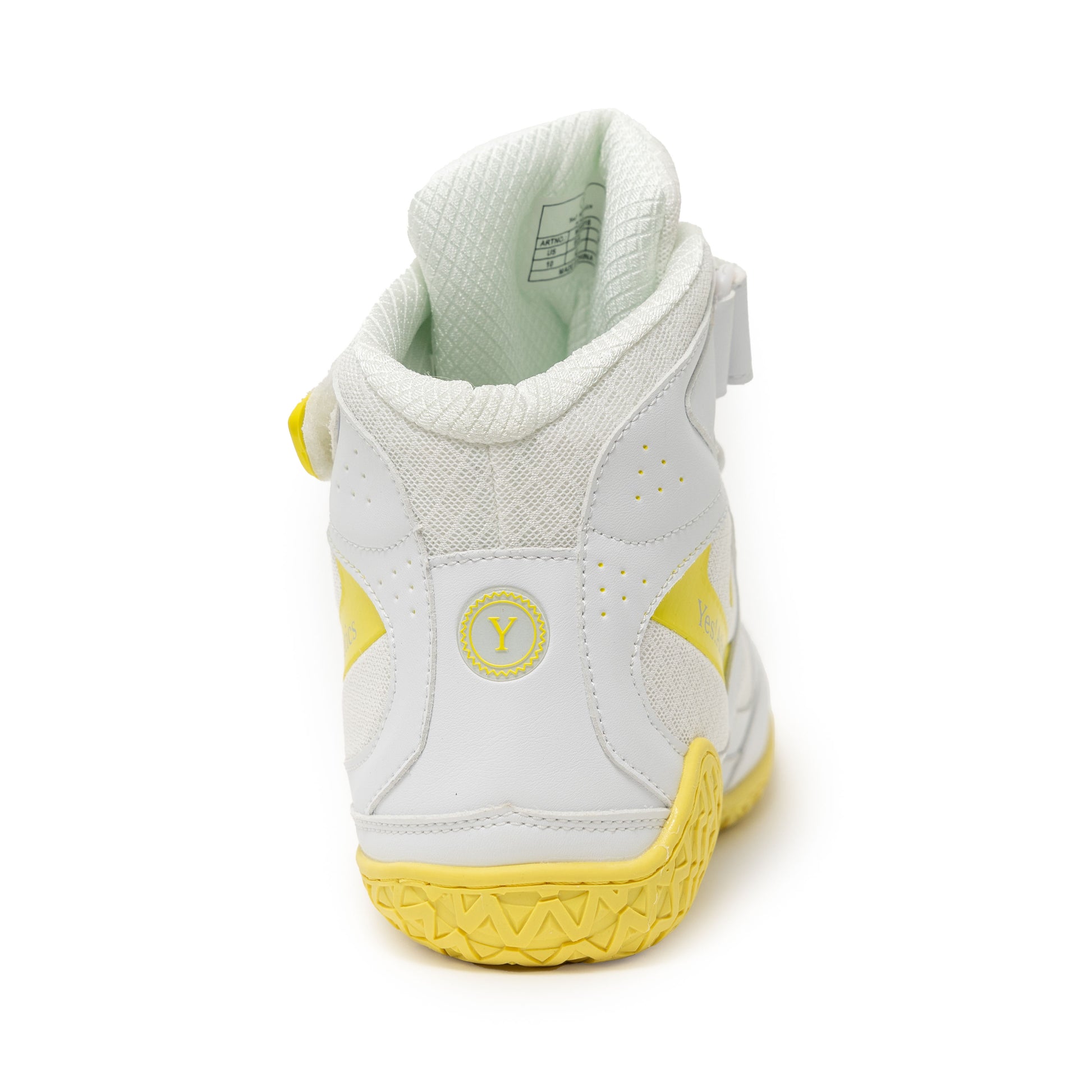 Details of wrestling shoe