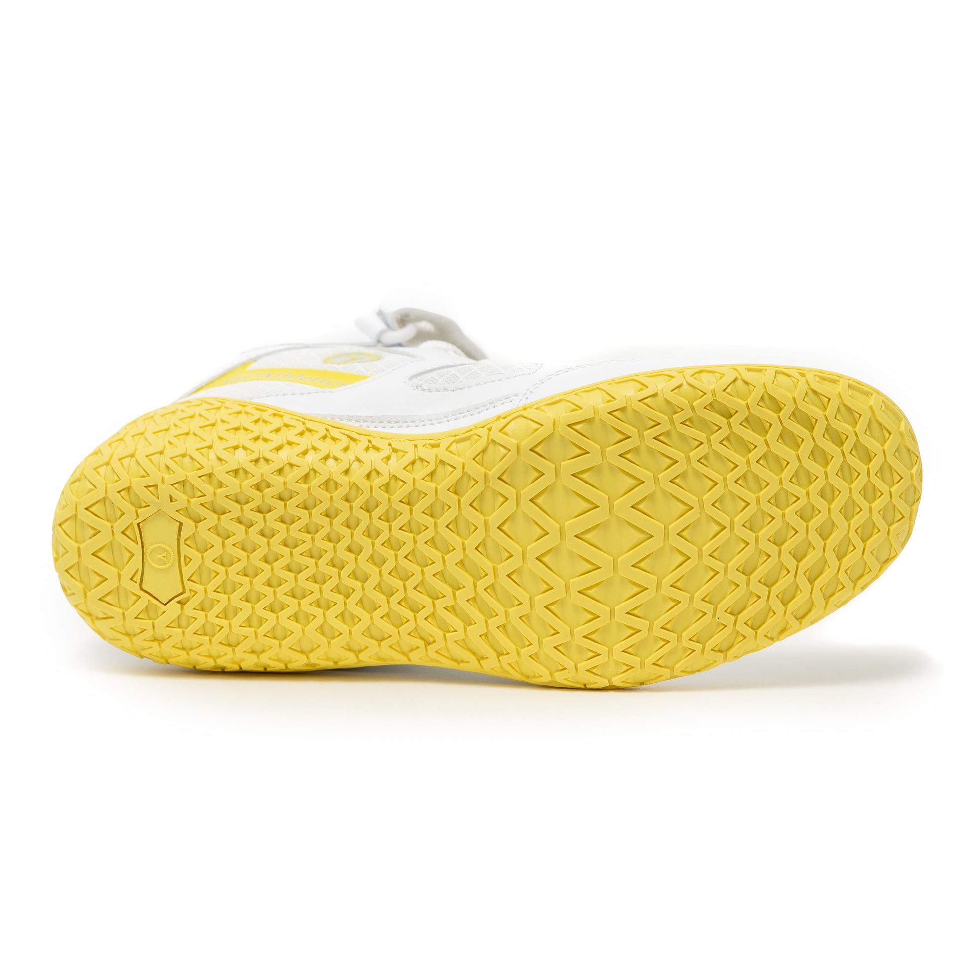 Bottom of wrestling shoe