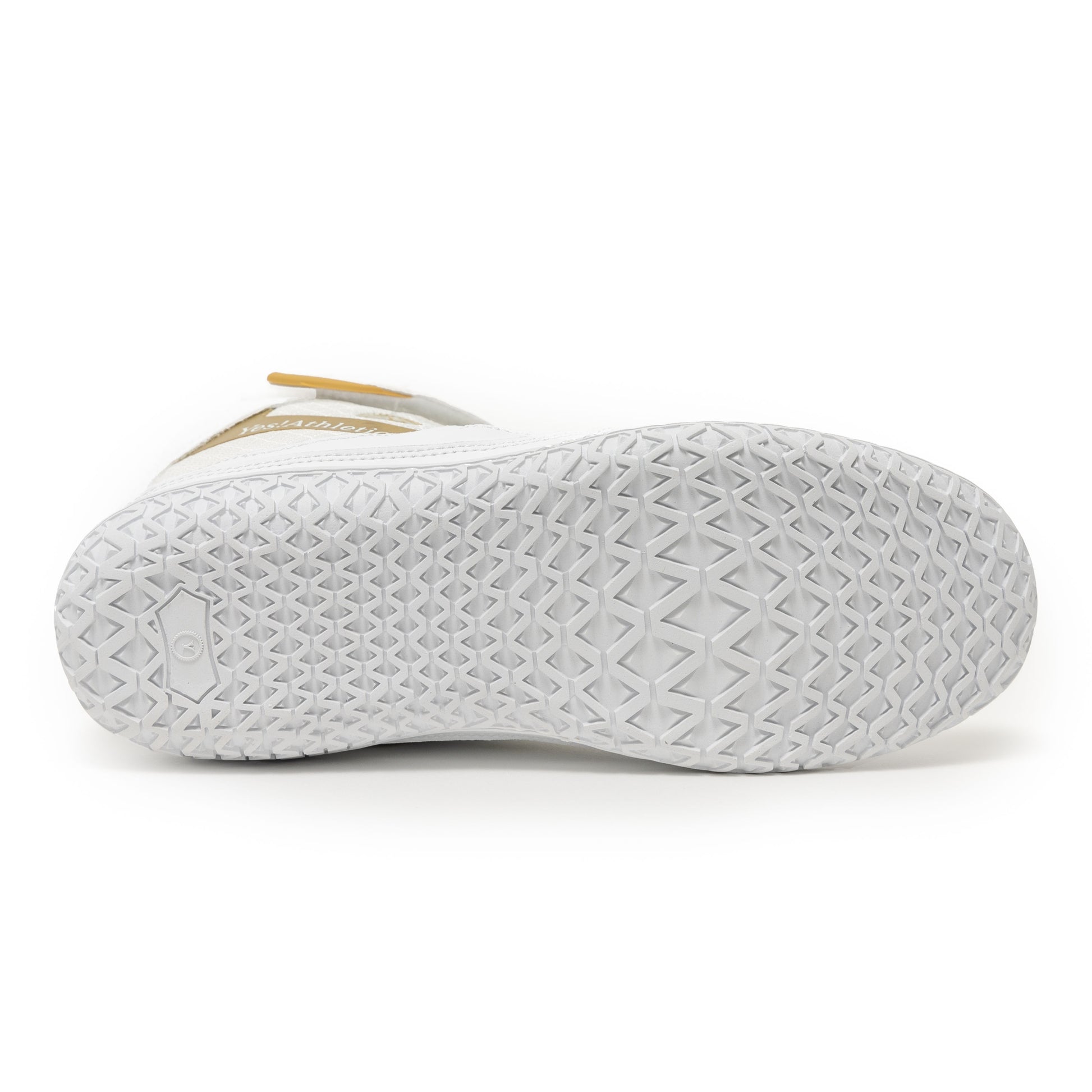 Bottom of wrestling shoe