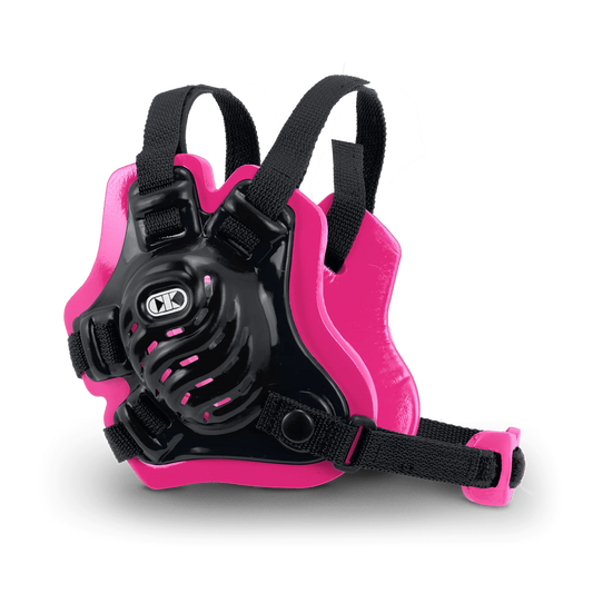 Yes Athletics Cliff Keen Youth Tornado Wrestling Headgear Pink Pad Black Shell and Straps