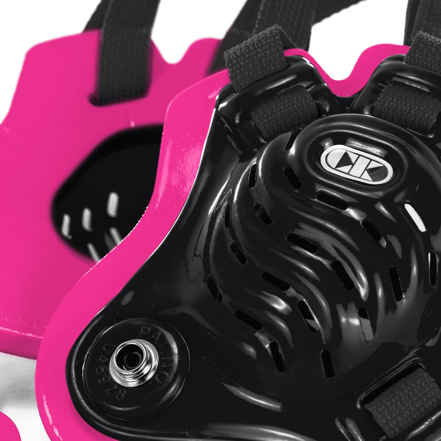 Yes Athletics Cliff Keen Youth Tornado Wrestling Headgear Pink Pad Black Shell and Straps