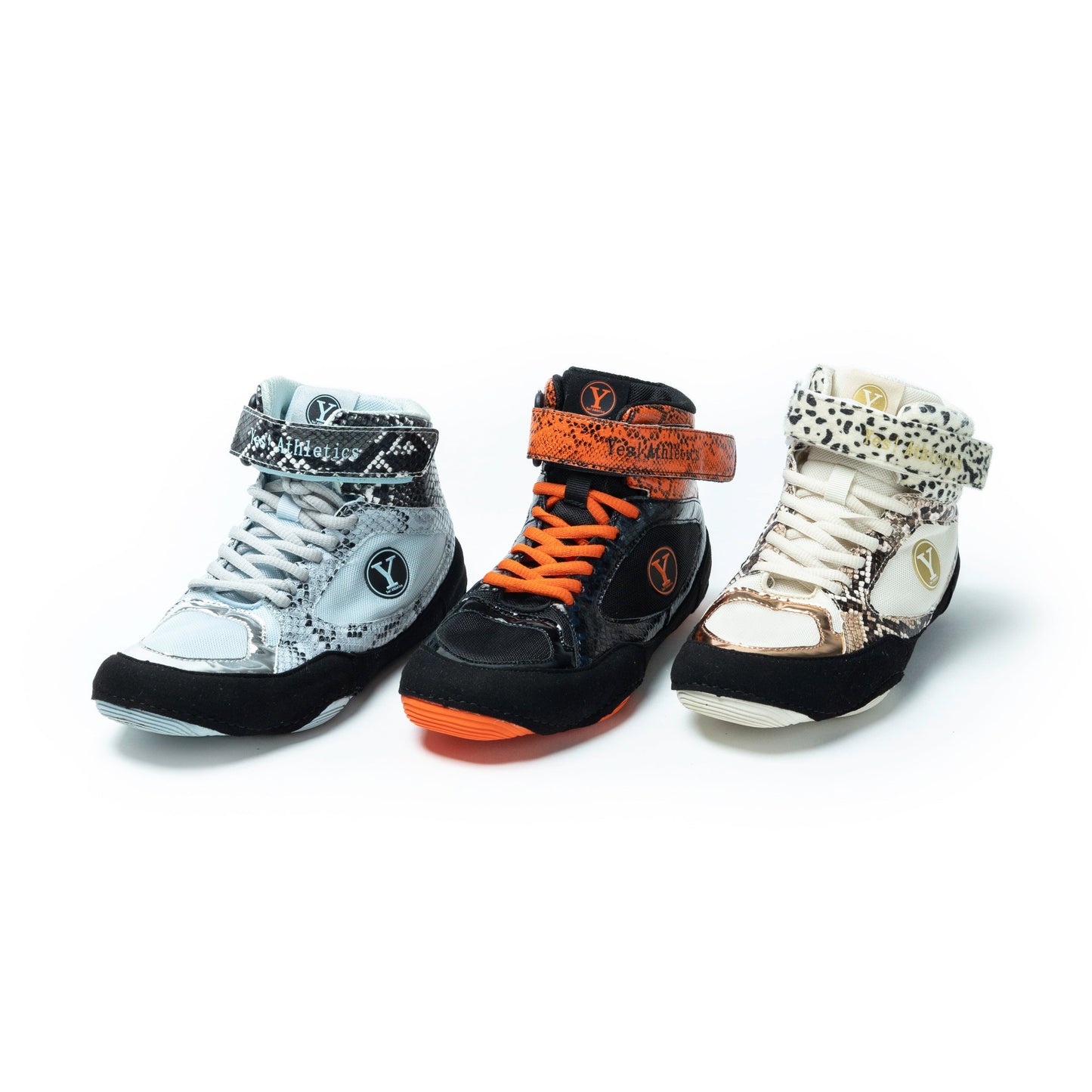 Group of Beast girls wrestling shoes