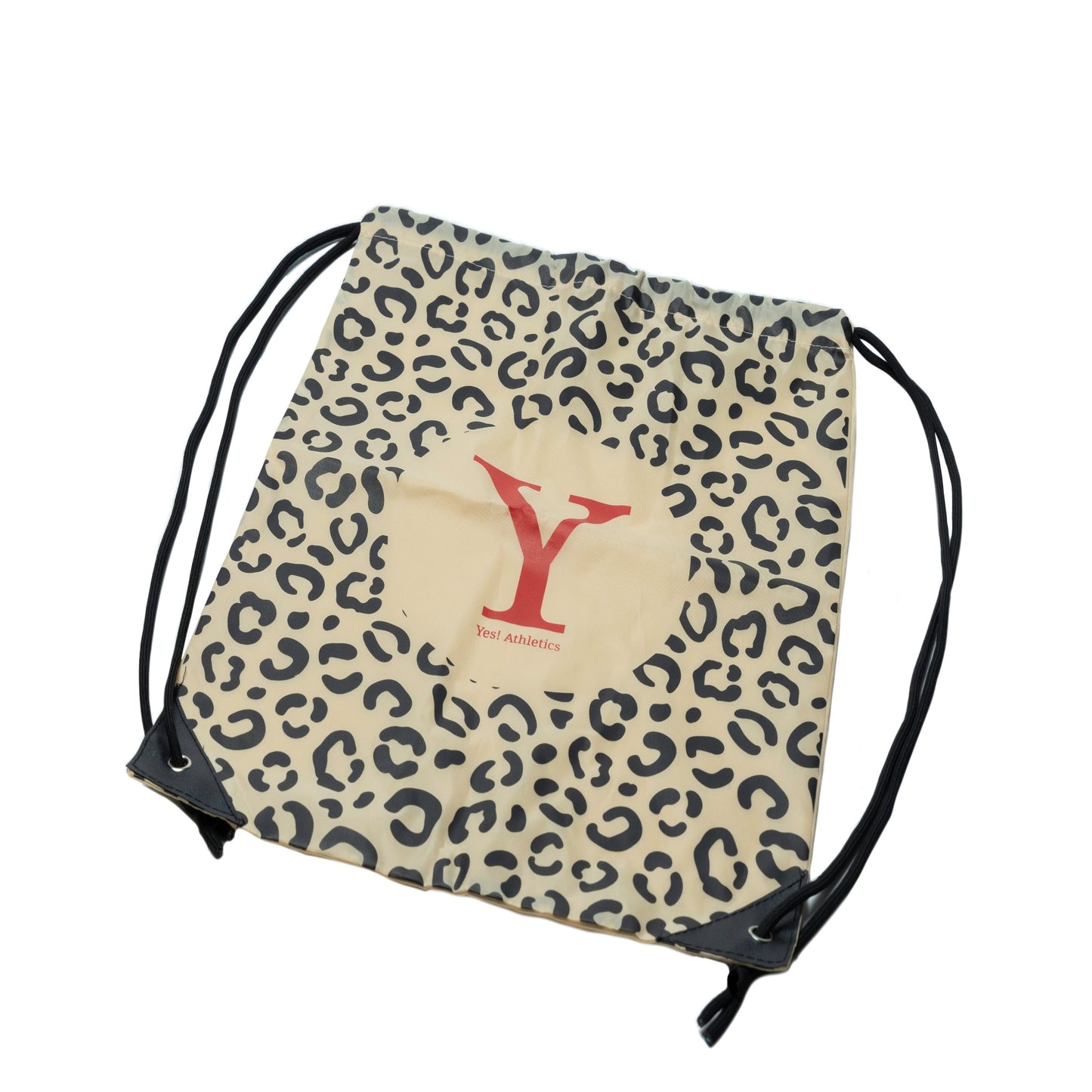 Leopard print gym bag