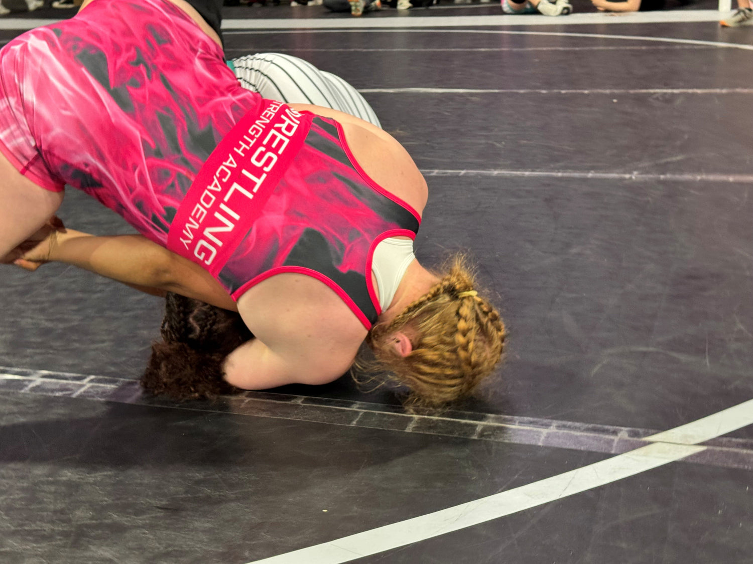 Game-Changing Period Protection Singlets: Empowering Girls to Wrestle Without Limits!