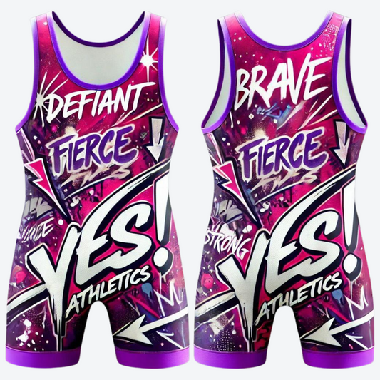 Warrior Women's Wrestling Singlet – Period Protection Available