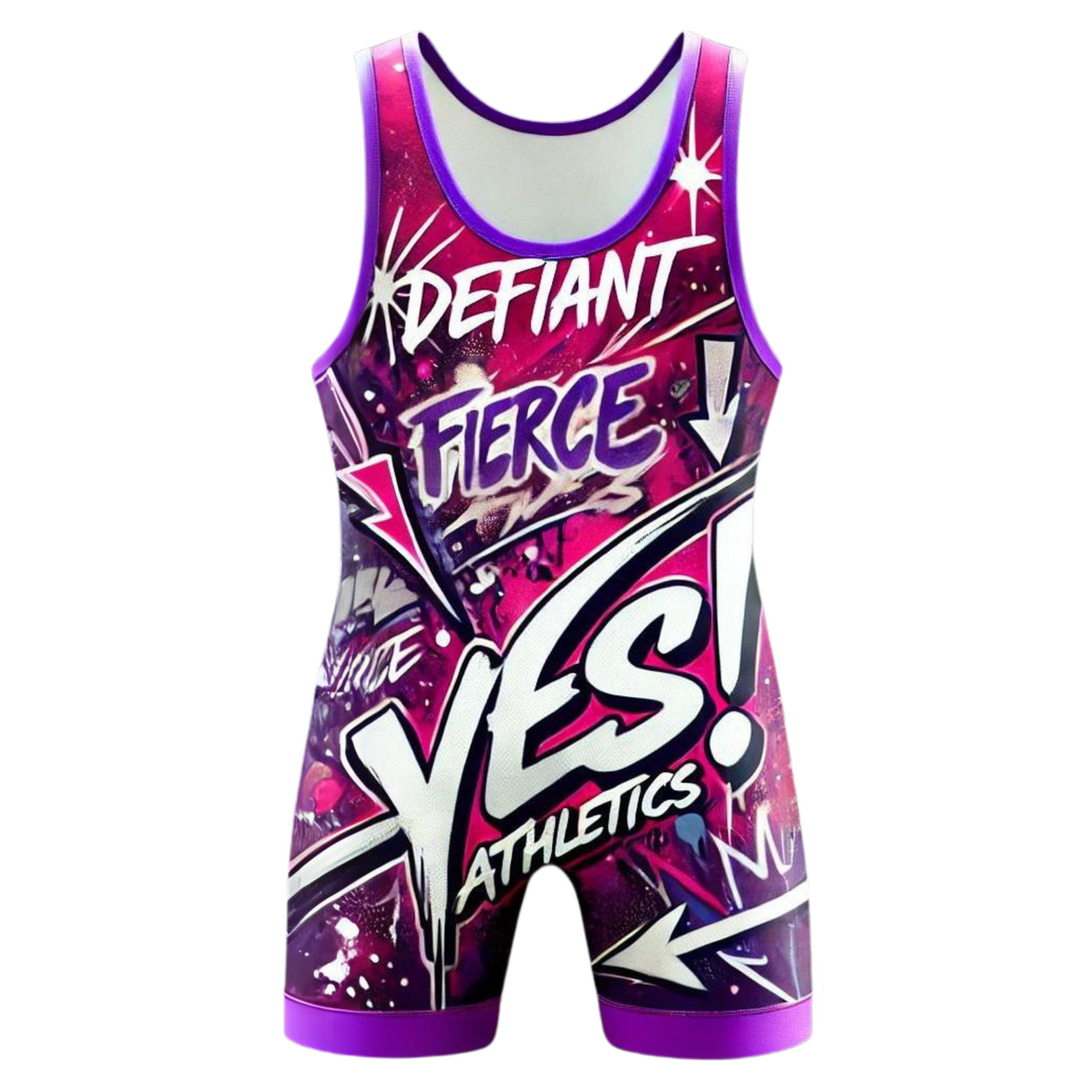 Warrior Women's Wrestling Singlet – Period Protection Available