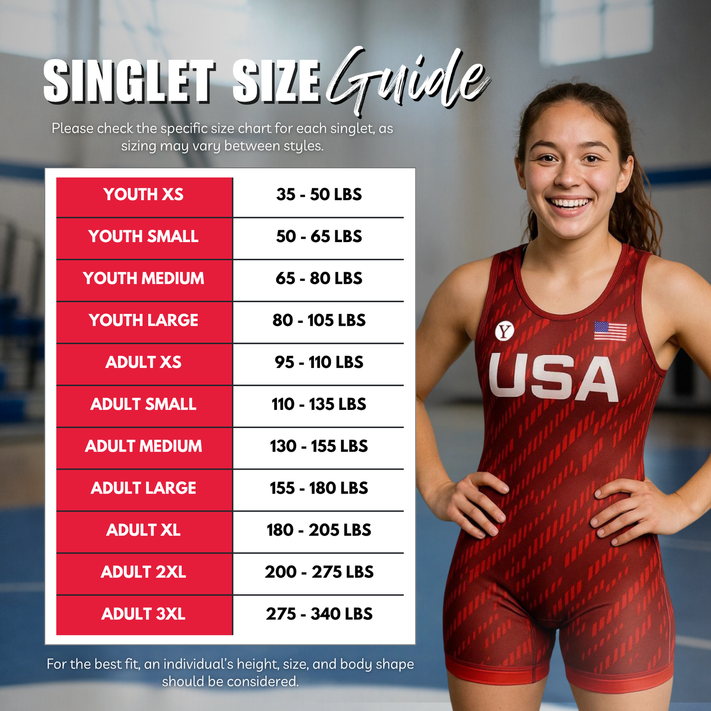 Women's Wrestling Singlets – Period Protection Available - Yes! Athletics USA