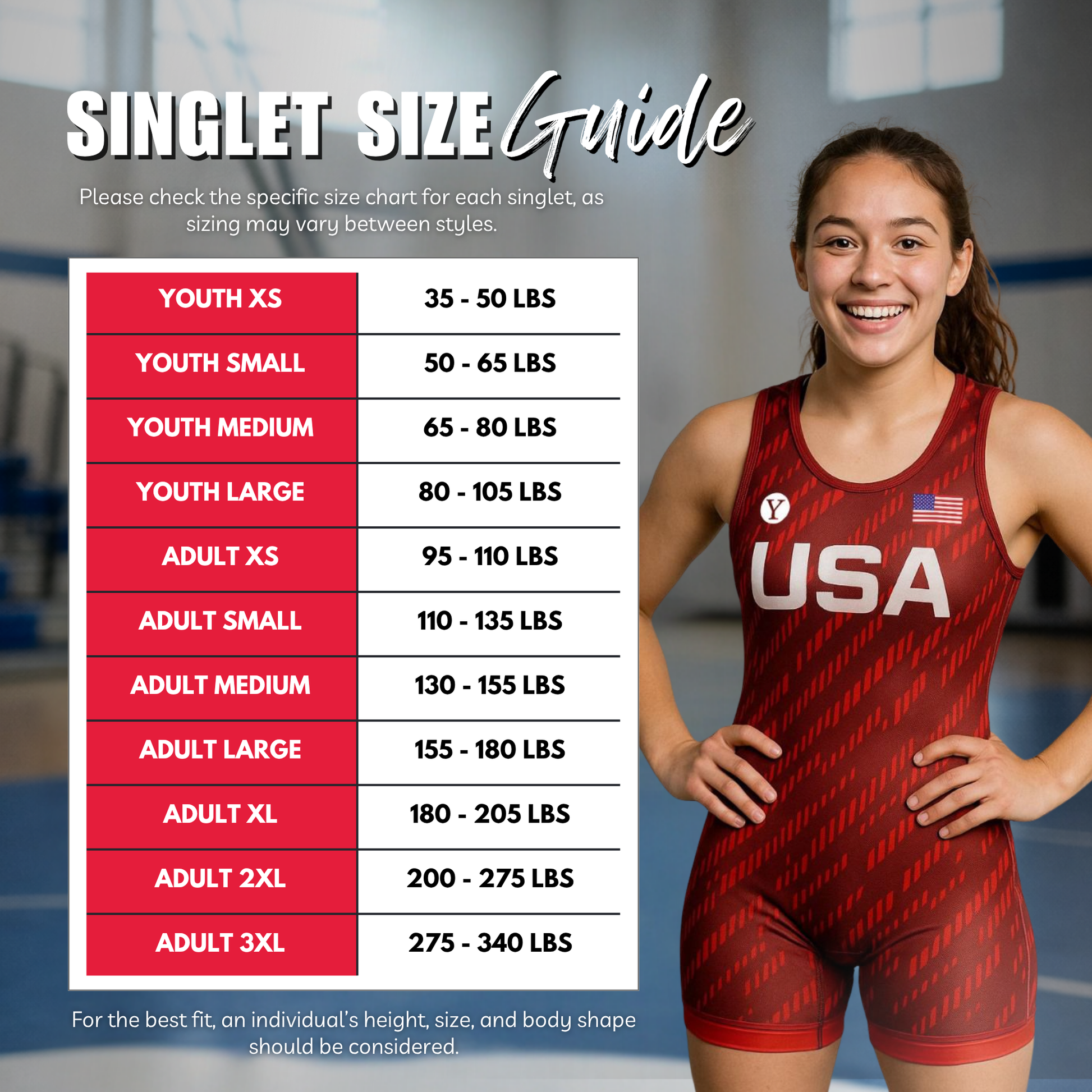 Women's Wrestling Singlets – Period Protection Available - Yes! Athletics USA
