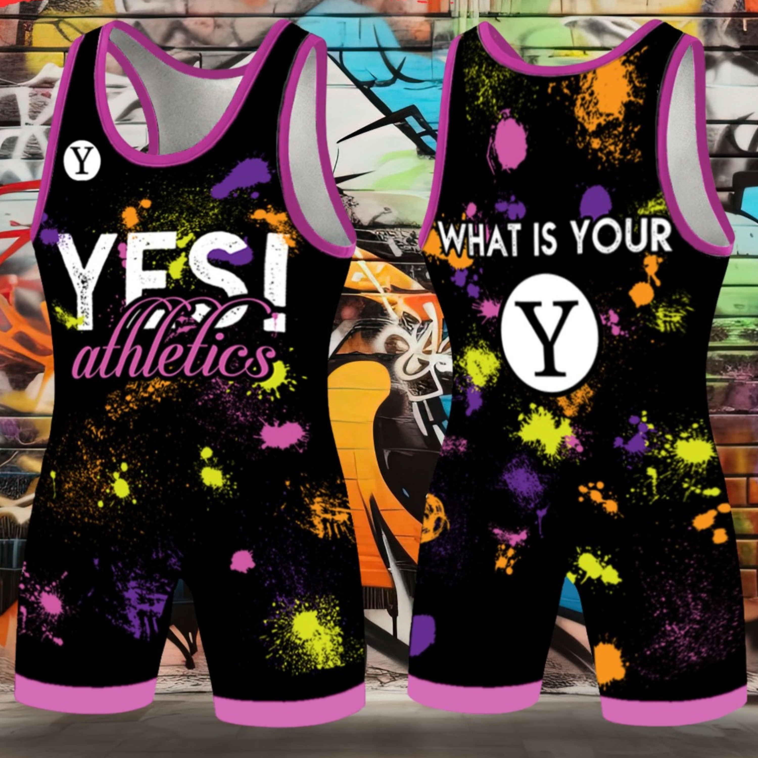 Paint Splatter Singlet