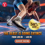 Yes! Athletics Beast Wrestling Shoes for Women and Girls 50% Off