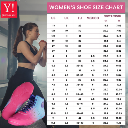 MAGIC Glow Wrestling Shoes for Women and Girls (Presale)