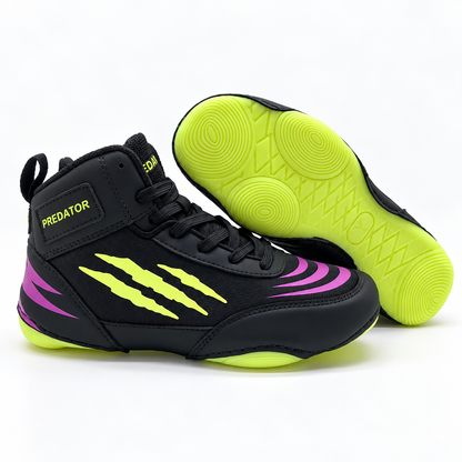 PREDATOR Glow-In-The-Dark Wrestling Shoes for Women and Girls