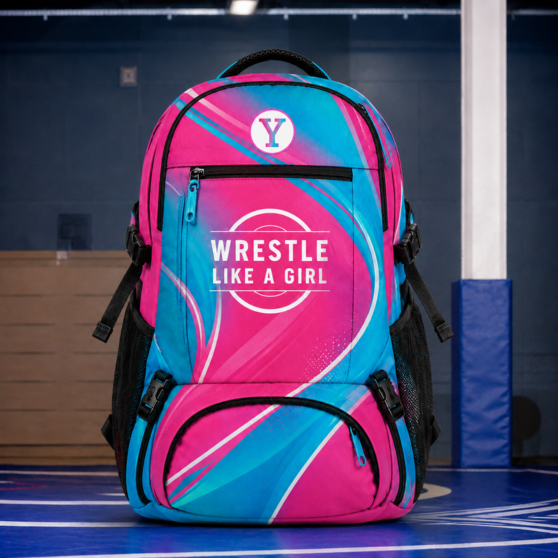 Wrestle Like a Girl Backpack – Training & Tournament Bag