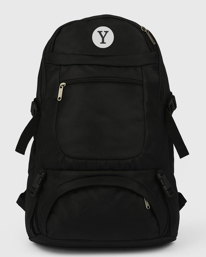 Wrestling gear backpack – durable all-black training bag