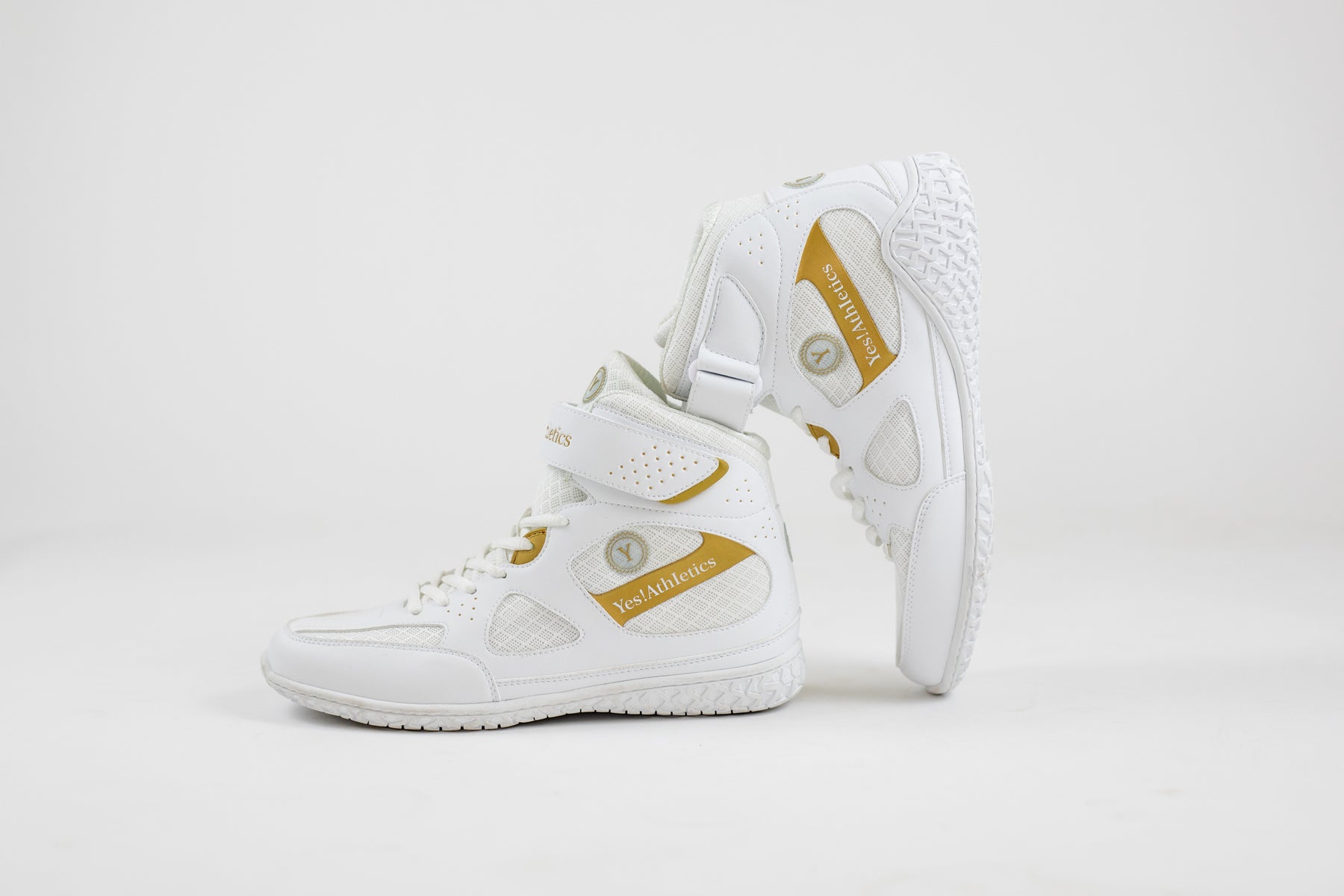 Gold Women's Wrestling Shoes