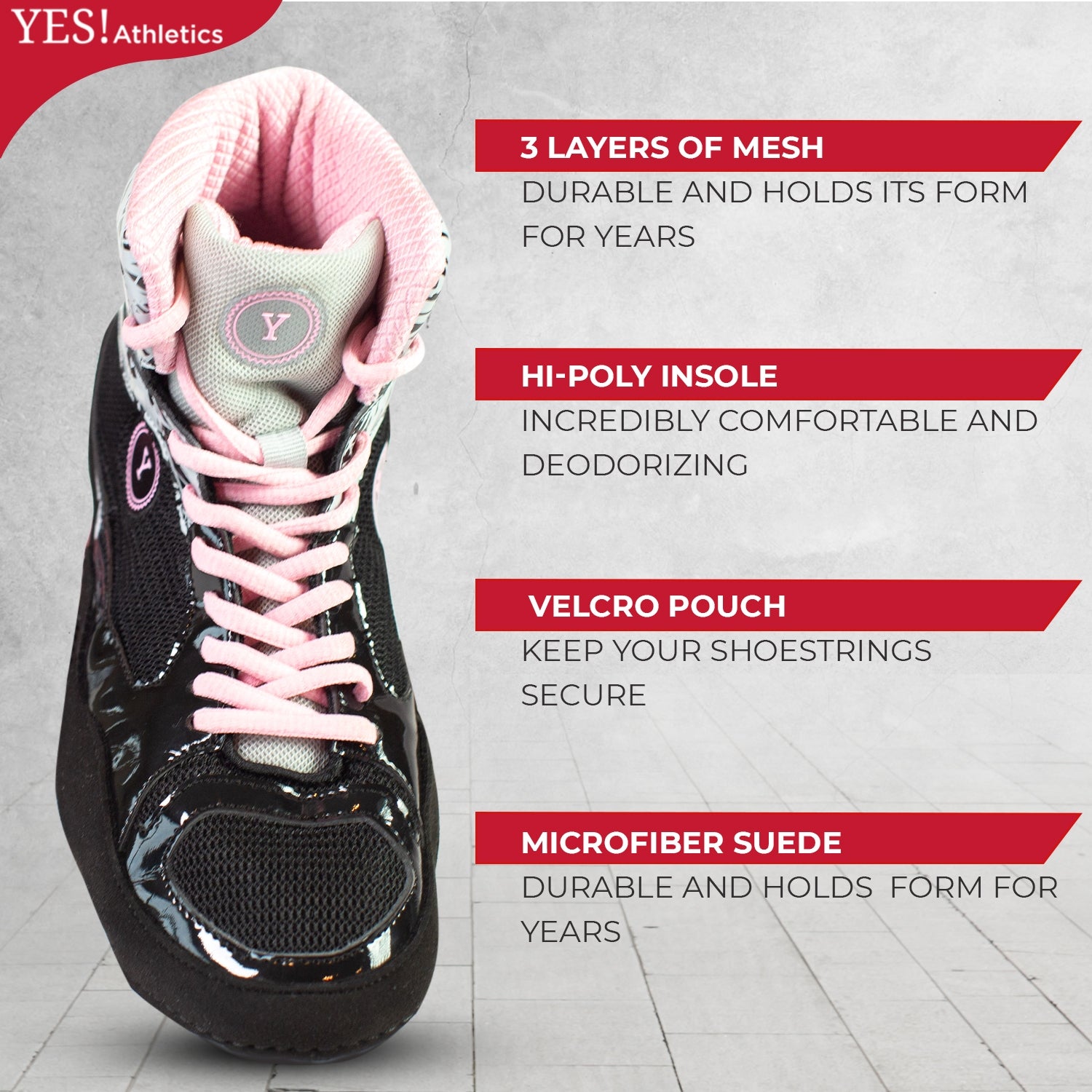 Qualities of girls wrestling shoes